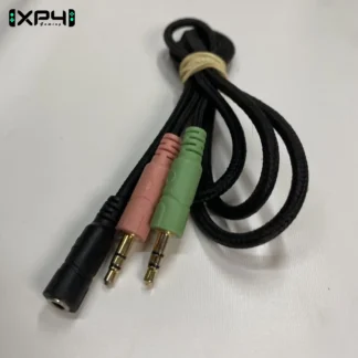 Câble Séparateur Audio en Y pour Micro-Casque Gaming - Jack 3.5mm vers Double Prise PC