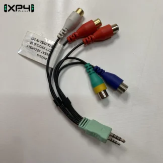 Câble Adaptateur AV Component & Vidéo Composite pour TV Samsung / Sony - 5 RCA Femelle vers Double Jack