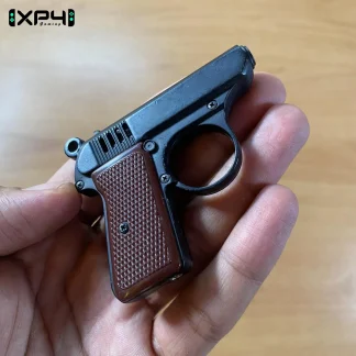 Briquet Tempête Miniature Pistolet Rétro 6500 | Mini Briquet de Poche Collector