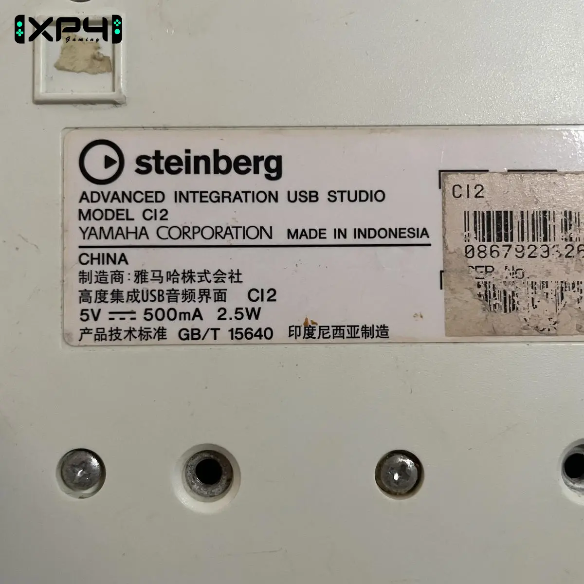 Steinberg CI2 Advanced Integration interface audio USB occasion – Image 4