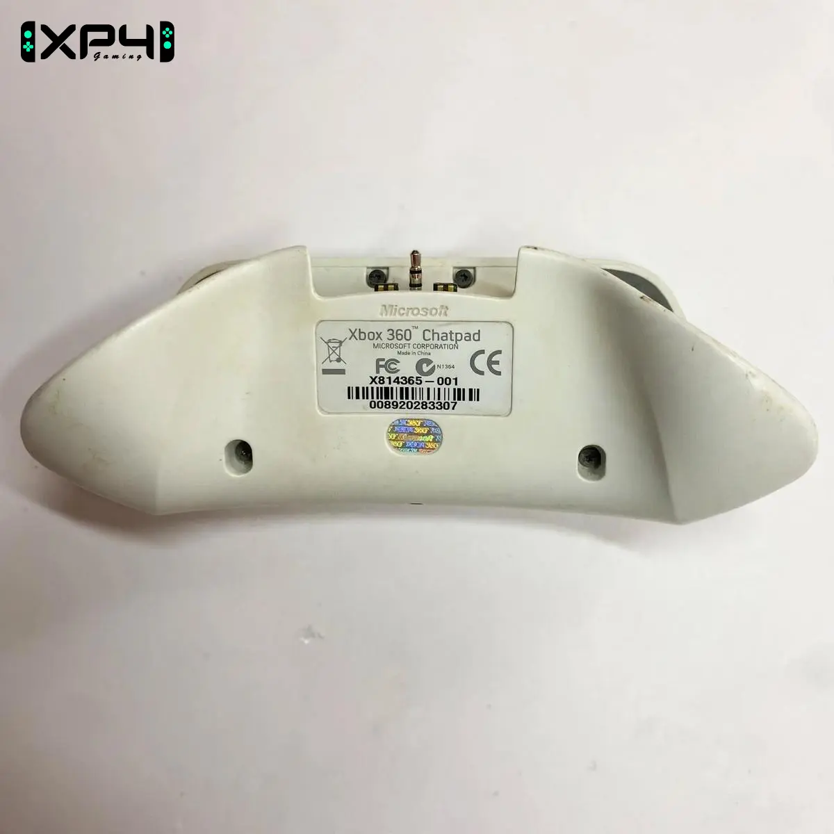 Microsoft Xbox 360 Chatpad clavier manette blanc occasion – Image 2