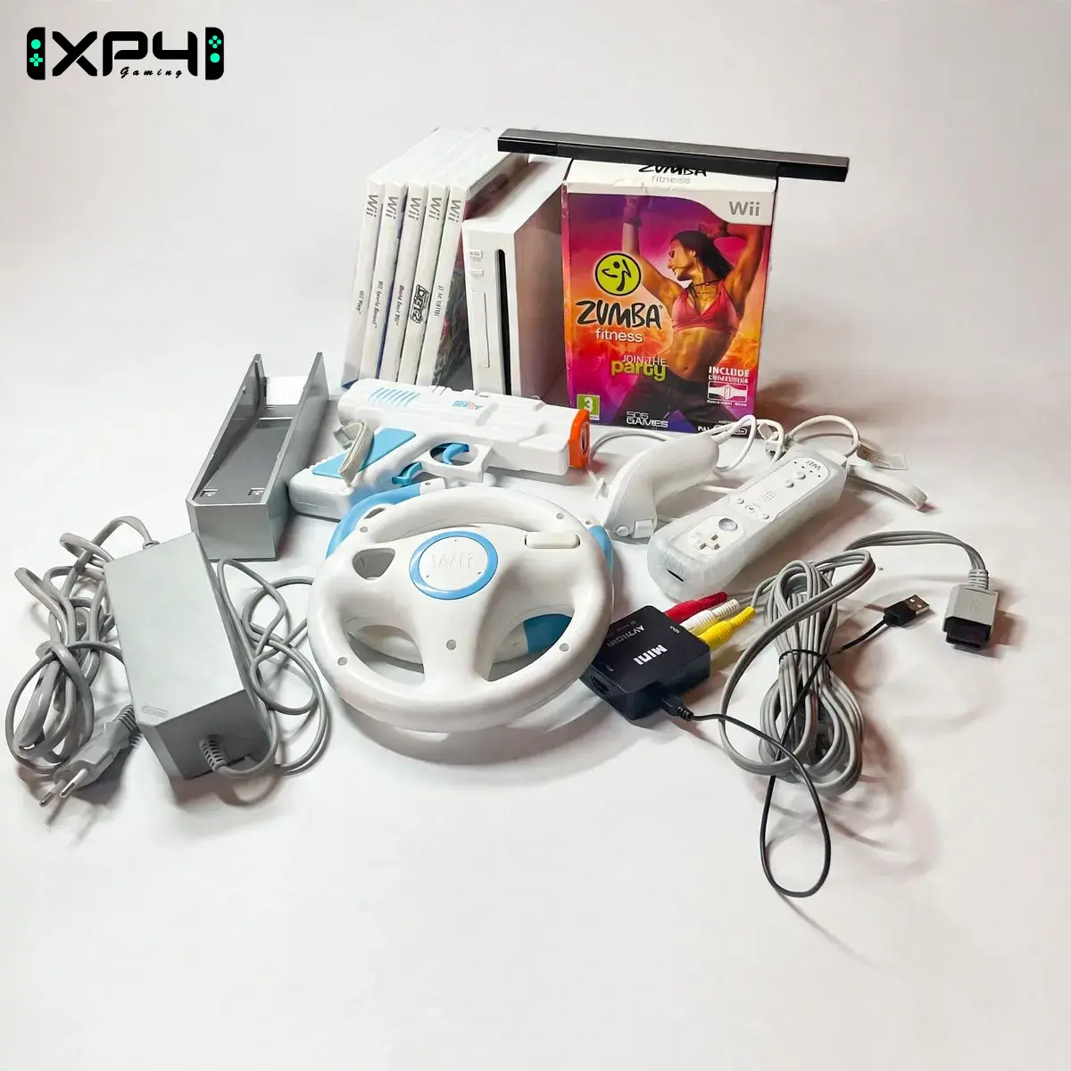 Console Nintendo Wii Blanche - Pack Complet avec Accessoires et Jeux