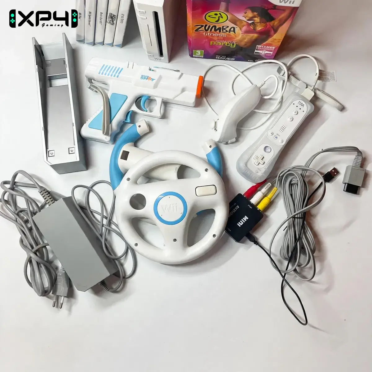Console Nintendo Wii Blanche - Pack Complet avec Accessoires et Jeux – Image 5