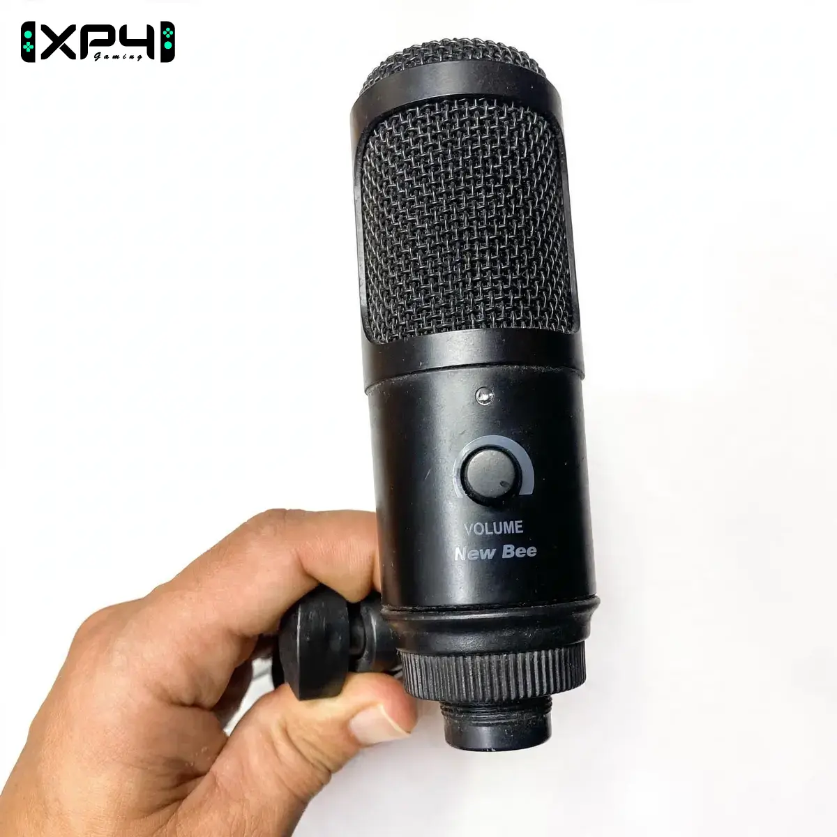 New Bee microphone USB condensateur noir PC occasion – Image 3