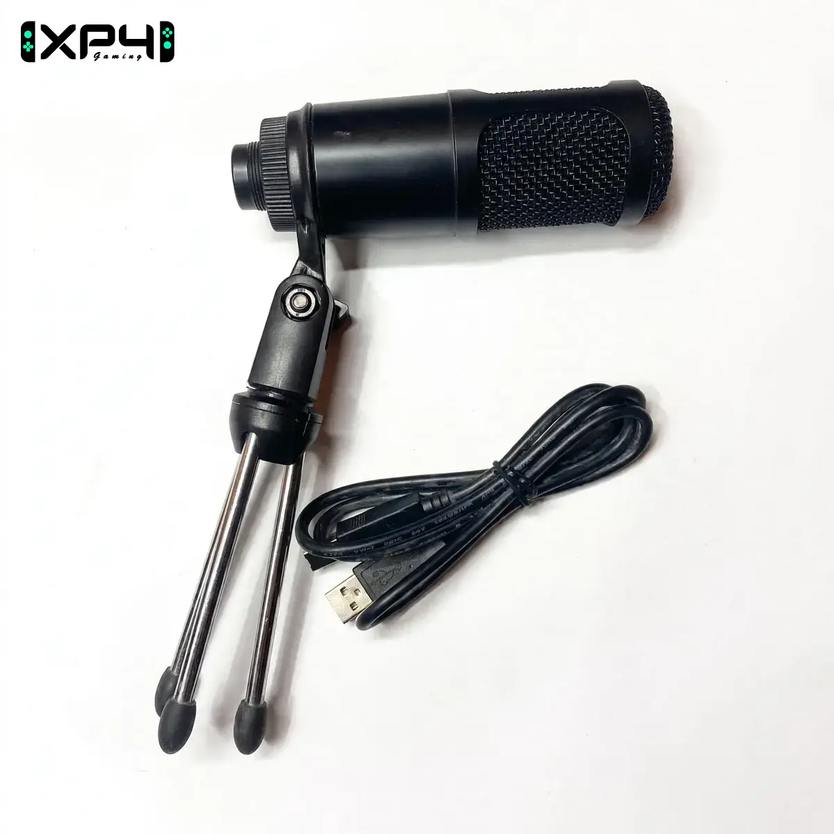 New Bee microphone USB condensateur noir PC occasion – Image 4