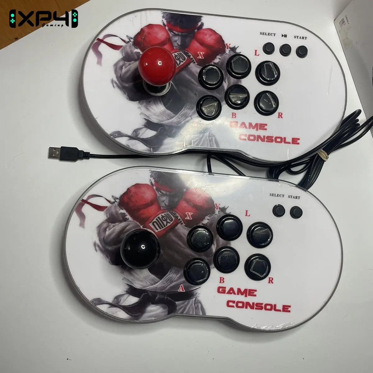 Console rétro arcade avec 2 joysticks – Occasion – Image 2
