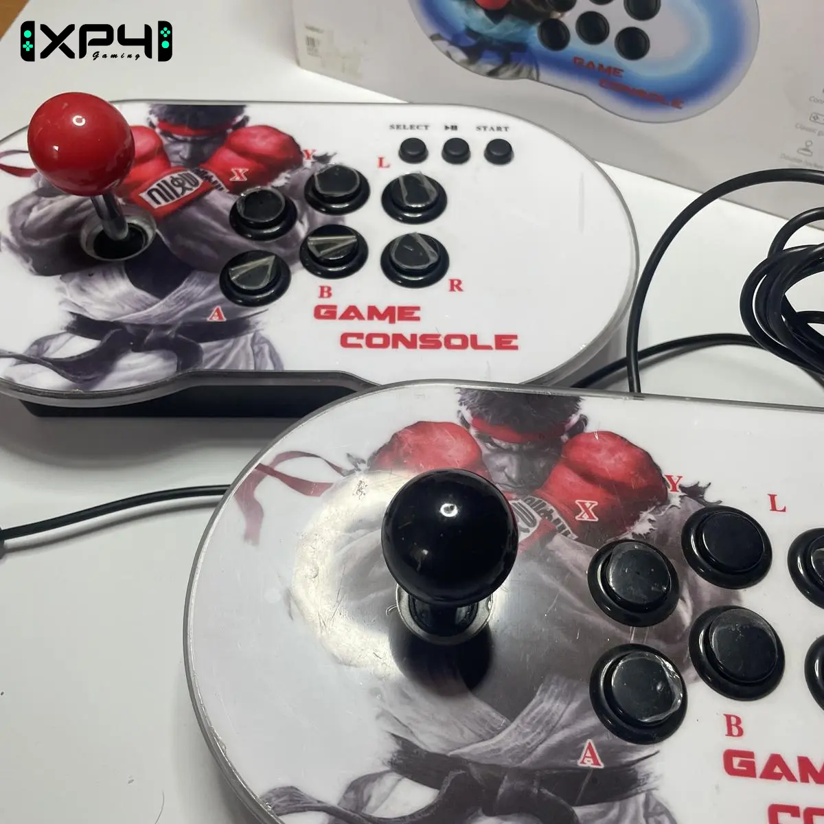 Console rétro arcade avec 2 joysticks – Occasion – Image 3
