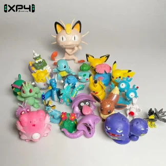 Lot de 25 figurines Pokémon plastique multicolore occasion