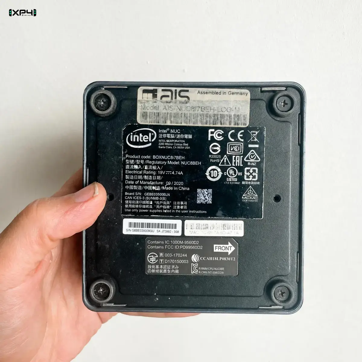 Intel NUC8i7BEH Core i7 8e Gen 256 Go SSD occasion – Image 4